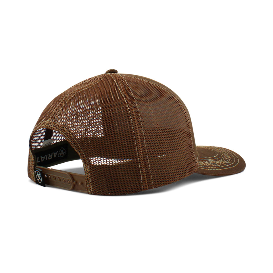 Ariat Vintage Logo Patch cap Brown