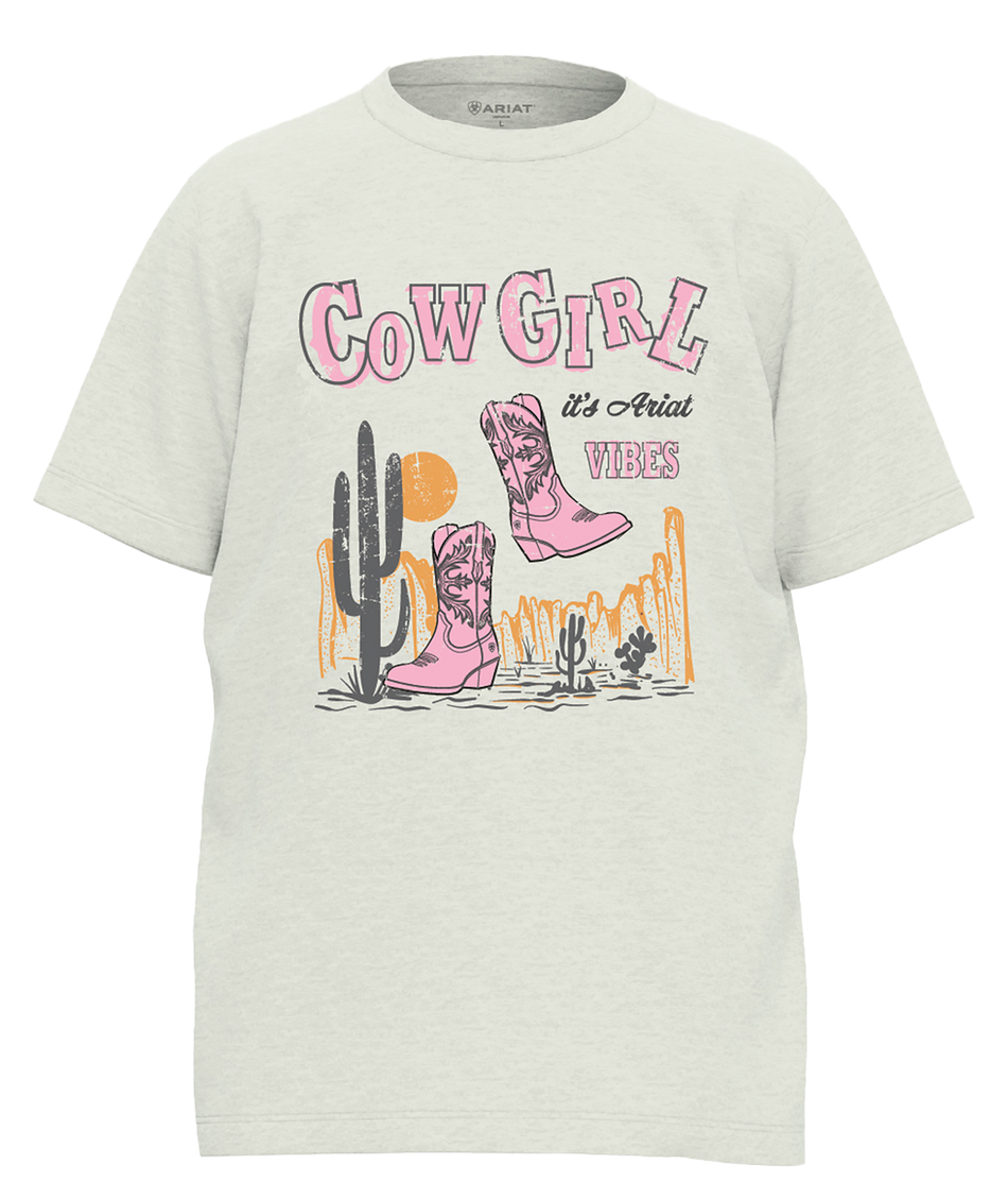 Girls Shirt Ariat Cowgirl Vibes