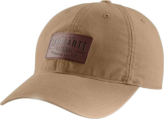 Rigby Stretch Leatherette Patch Cap