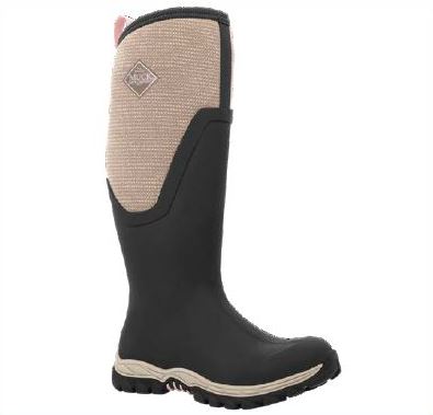 Womens Muck Boot Arctic Sport II Tall Black/Tweed