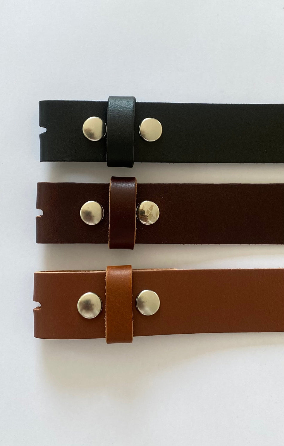 Leather Belt Dark Brown