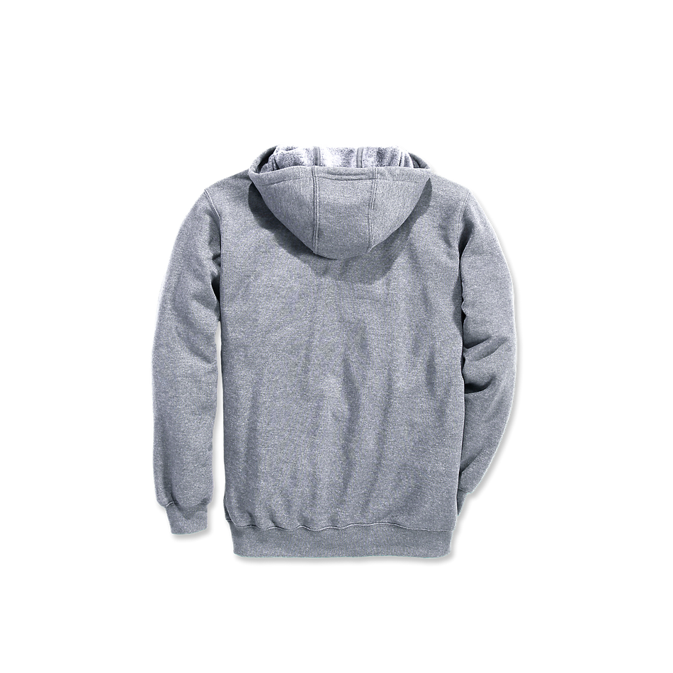 Carhartt Signature Logo Hooded Sweater - 100074 Heather Grey
