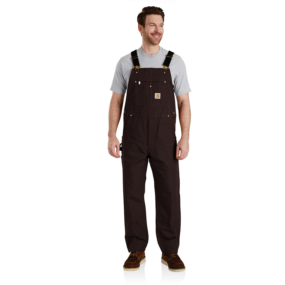 Carhartt Iconic Duck Bib Overall - Dark Brown 102776