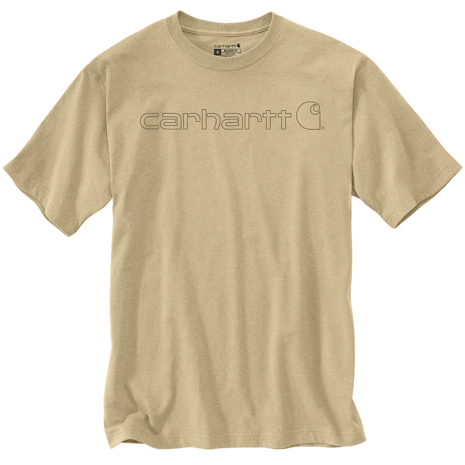 Carhartt Dearborn Relaxed  Logo Tshirt A-36 - 103361 Beach heather