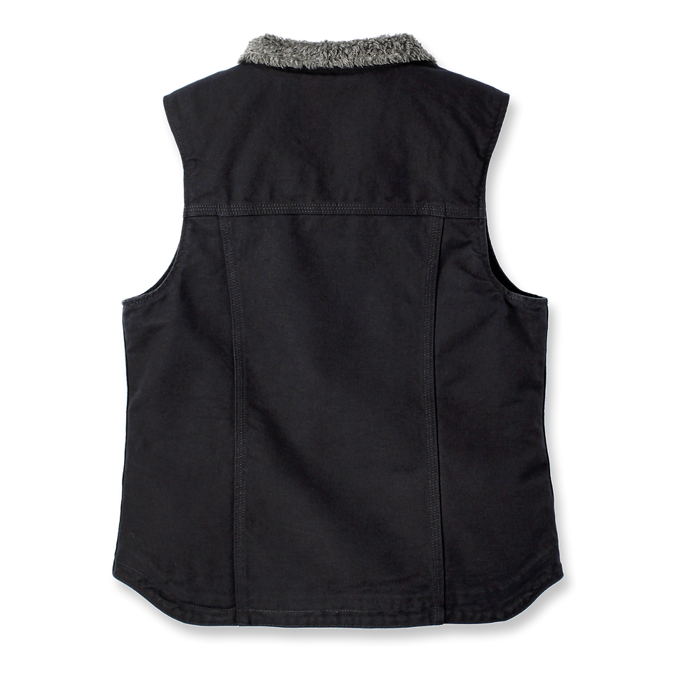 Carhartt Women's Mock Neck Vest - 104224 BLK