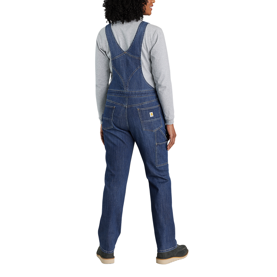 Carhartt Female Bib Overall Denim - 106002