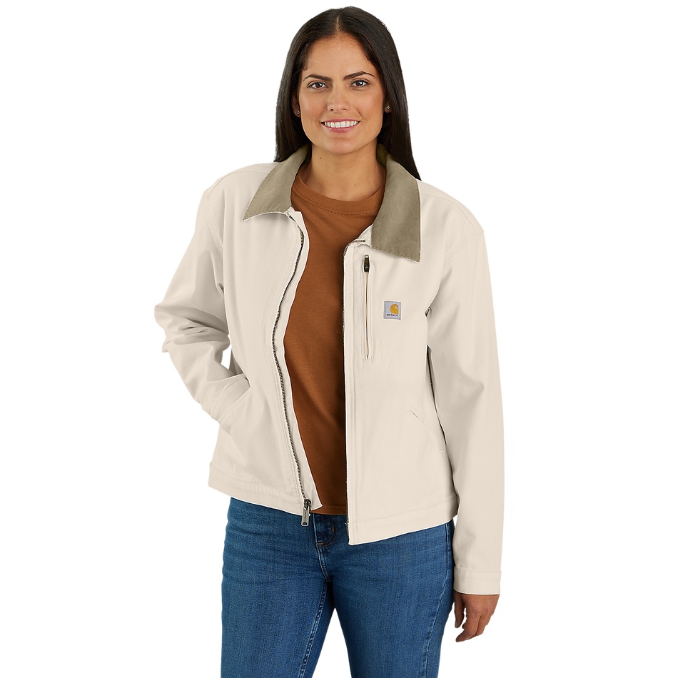 Carhartt Women's Canvas Detroit Jacket - 106208 NAT