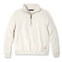 Carhartt Sweatshirt Met Halve Rits - 106451 - A16 Oat Milk
