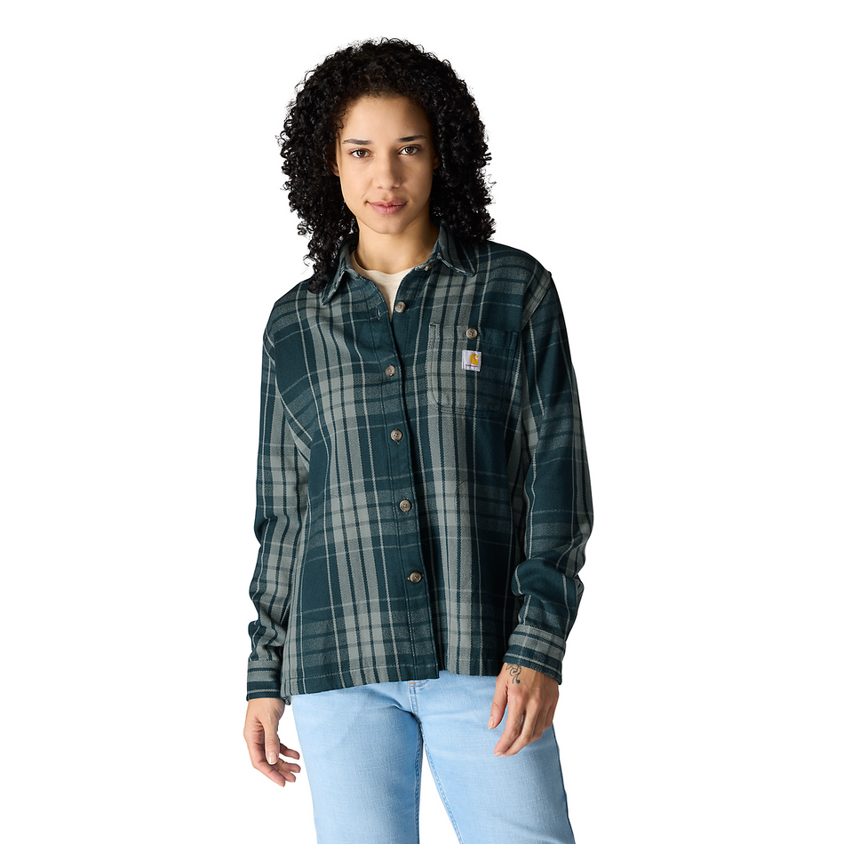Carhartt female Loose Fit Work Shirt 107136 Green