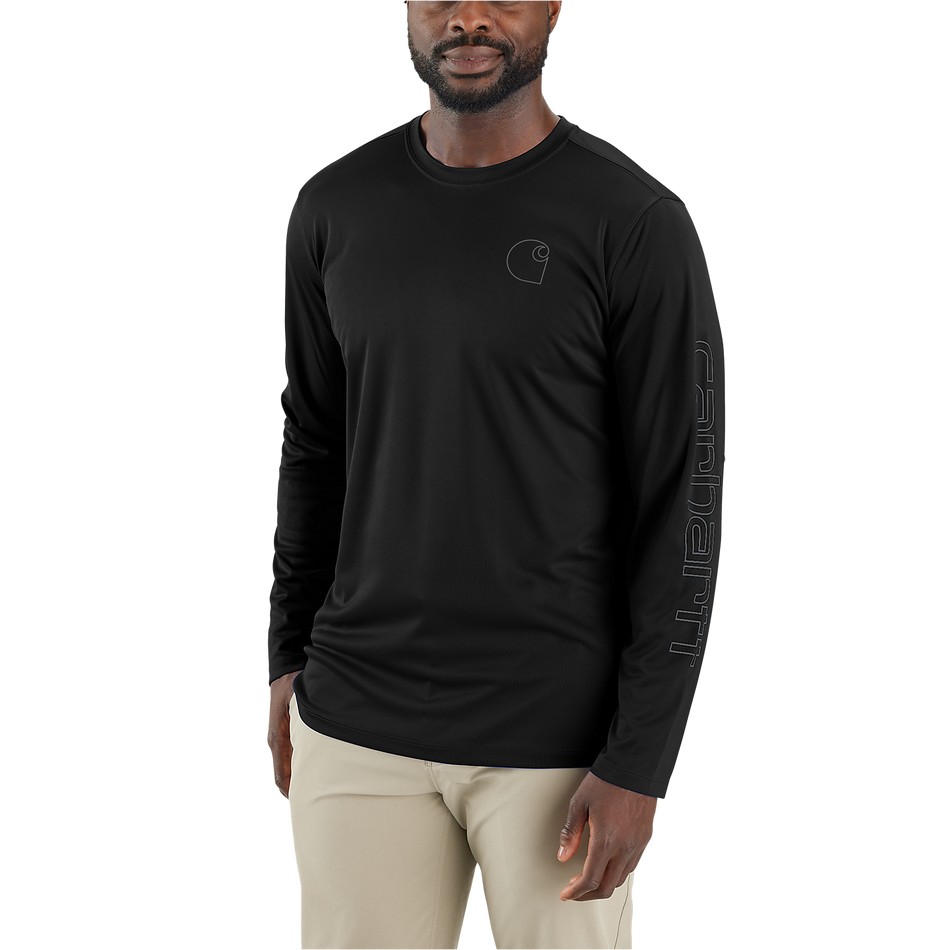 Carhartt Logo Graphic T-shirt LS Force Sun Defender - 107202