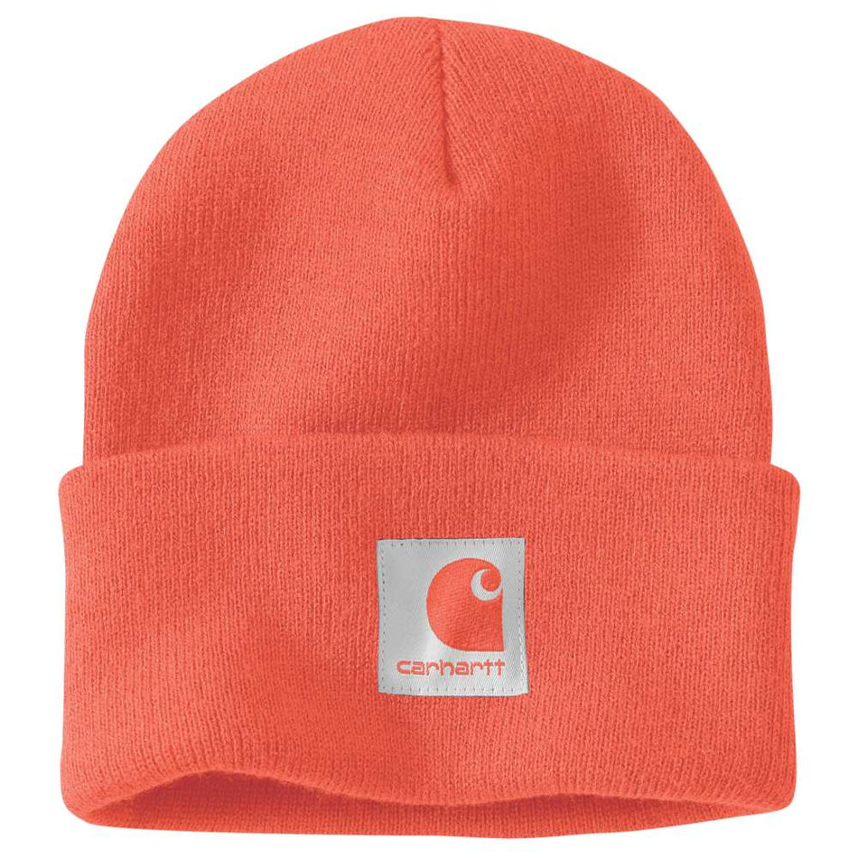 Carhartt A18 Beanie - 107248 - Power Orange - QA8