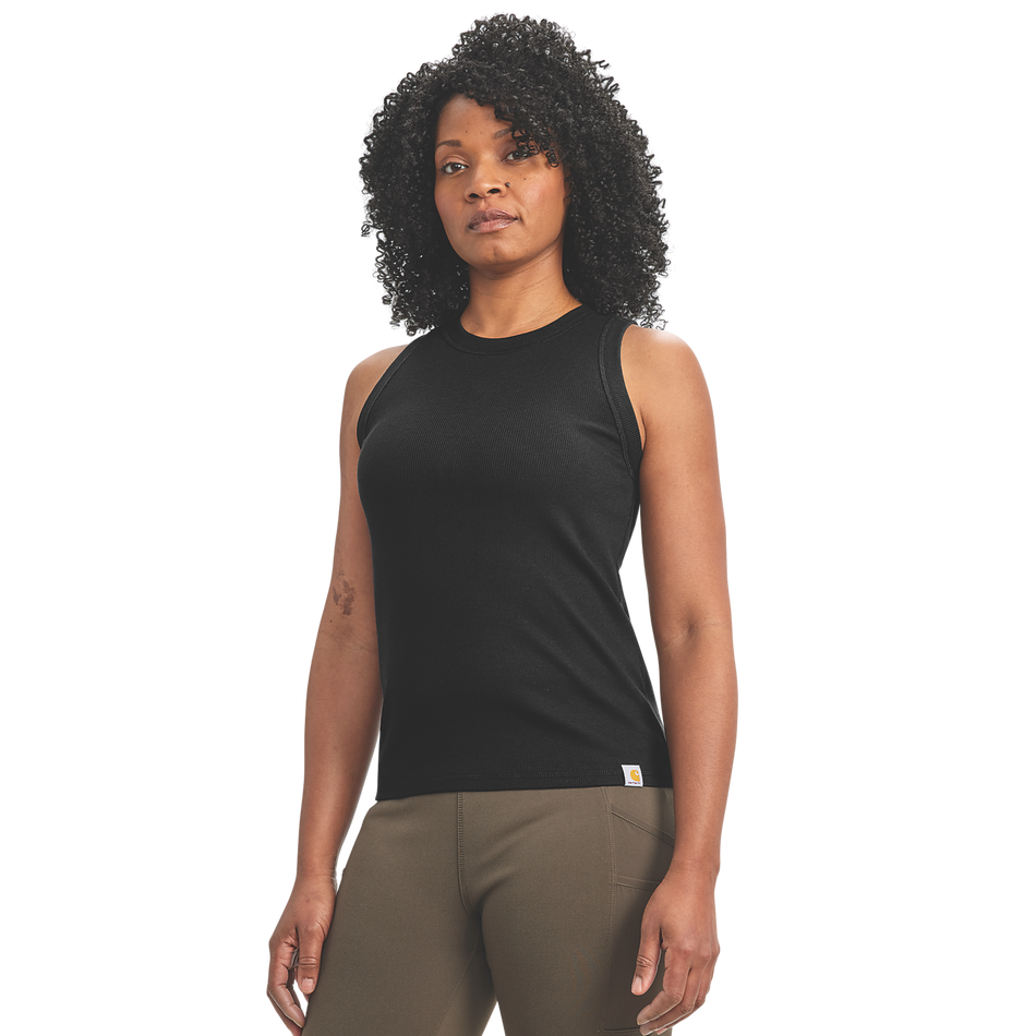 Women Relaxed Rubbed Tank - 107481 N04