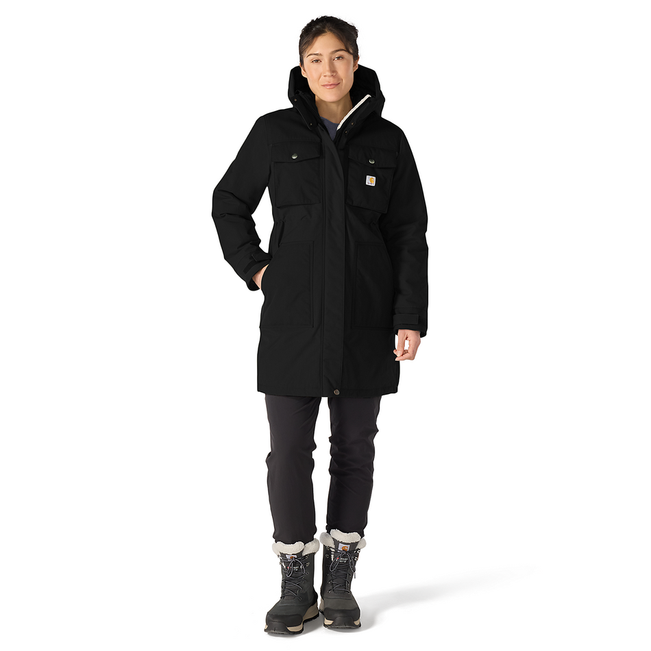 Carhartt Great Lands Parka - 107724 Black  N04