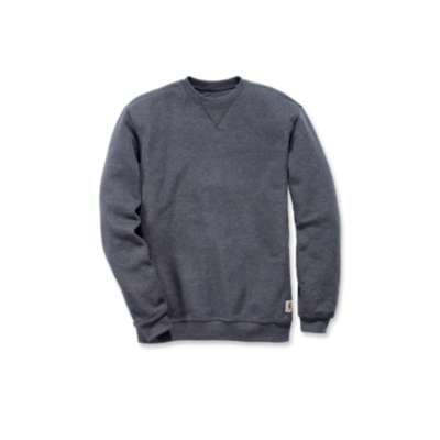 Carhartt Loose Fit Midweight Crewneck Sweatshirt - K124 Carbon Heather - 026