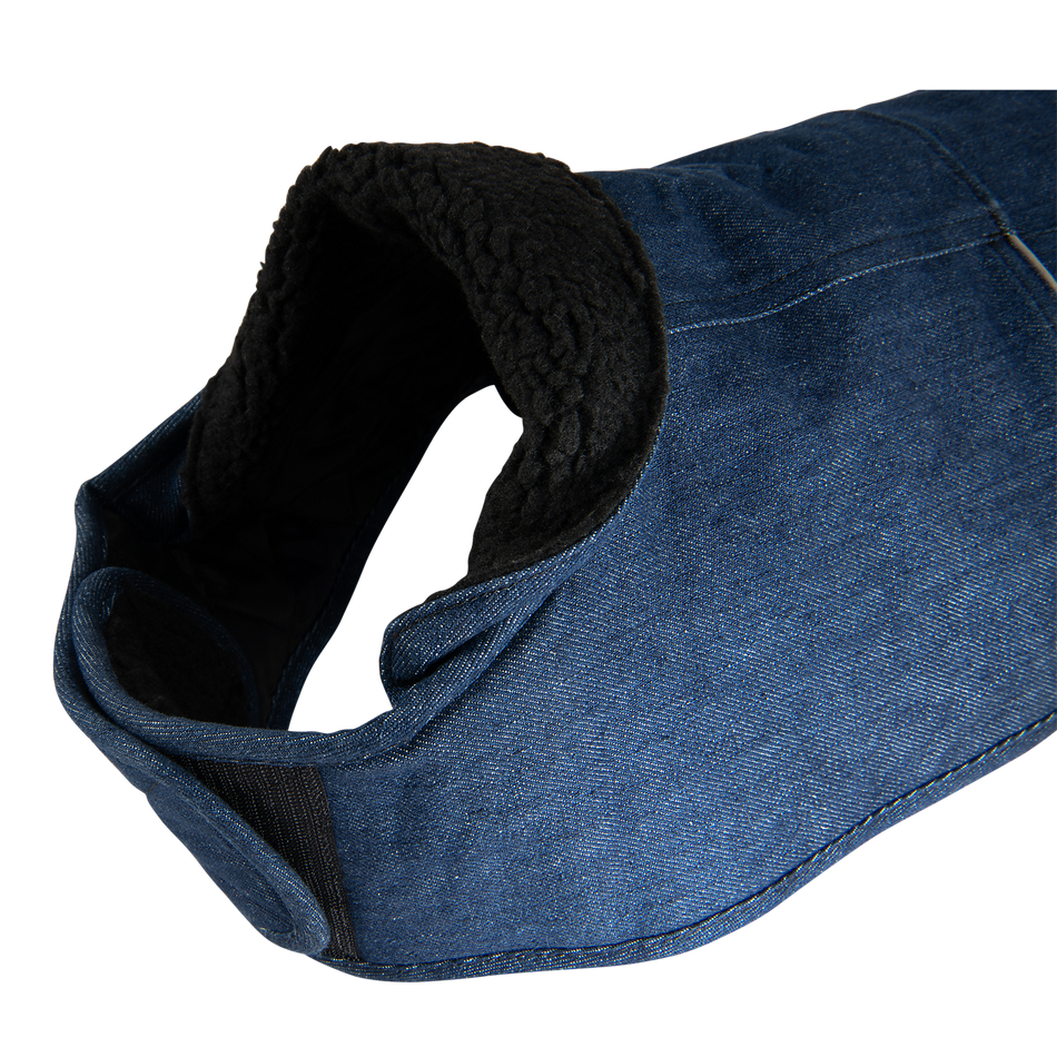 Denim Insulated Dog Chore Coat