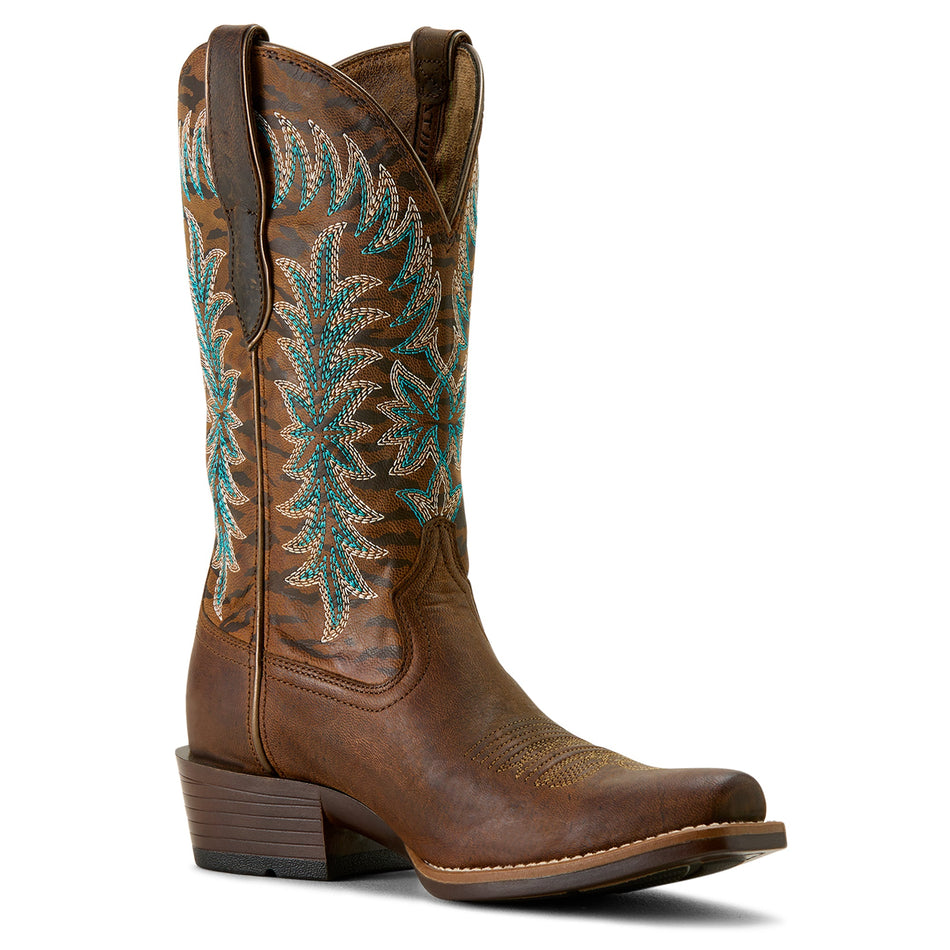 Ariat Beaumont Western Turquoise / Sassy Brown - 10063900