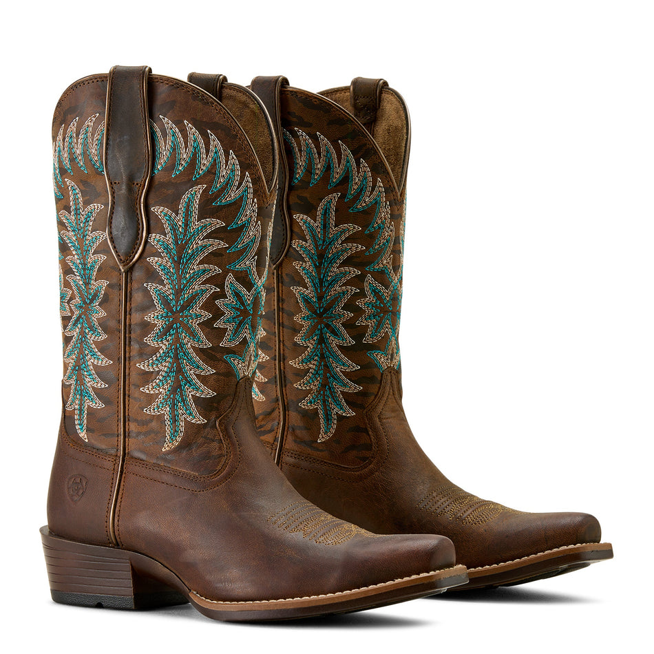 Ariat Beaumont Western Turquoise / Sassy Brown - 10063900