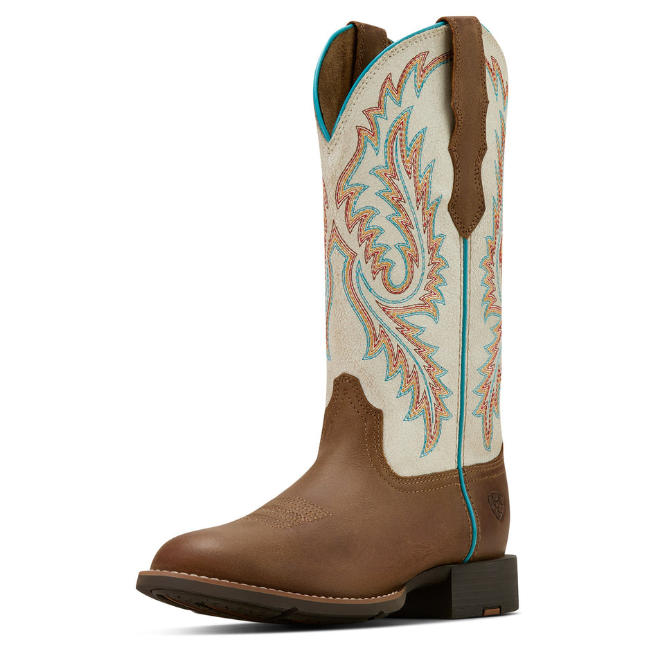 Ariat Round Up W Toe Western Boot Sandstorm - 10061142