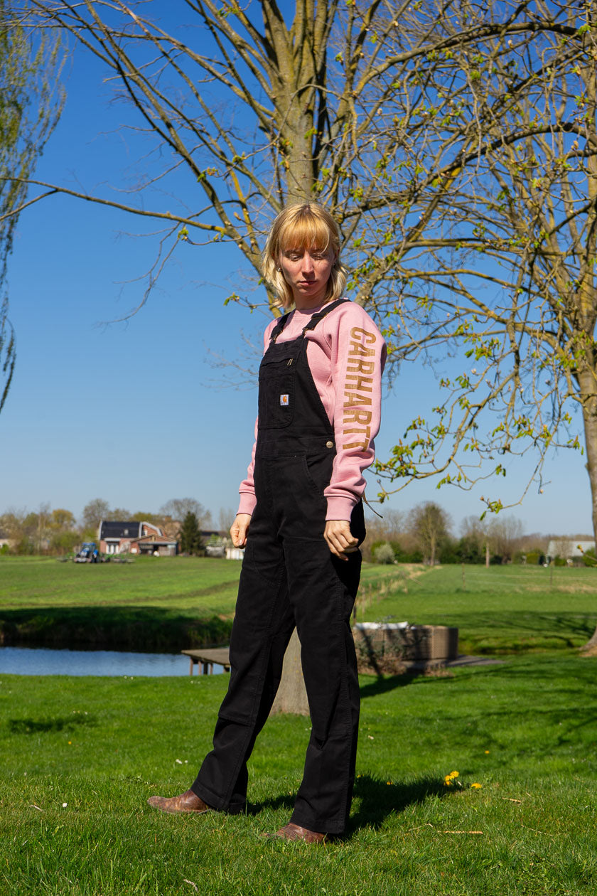 Carhartt Crawford Coverall Female Black 102438 – Roughtoughworkwear