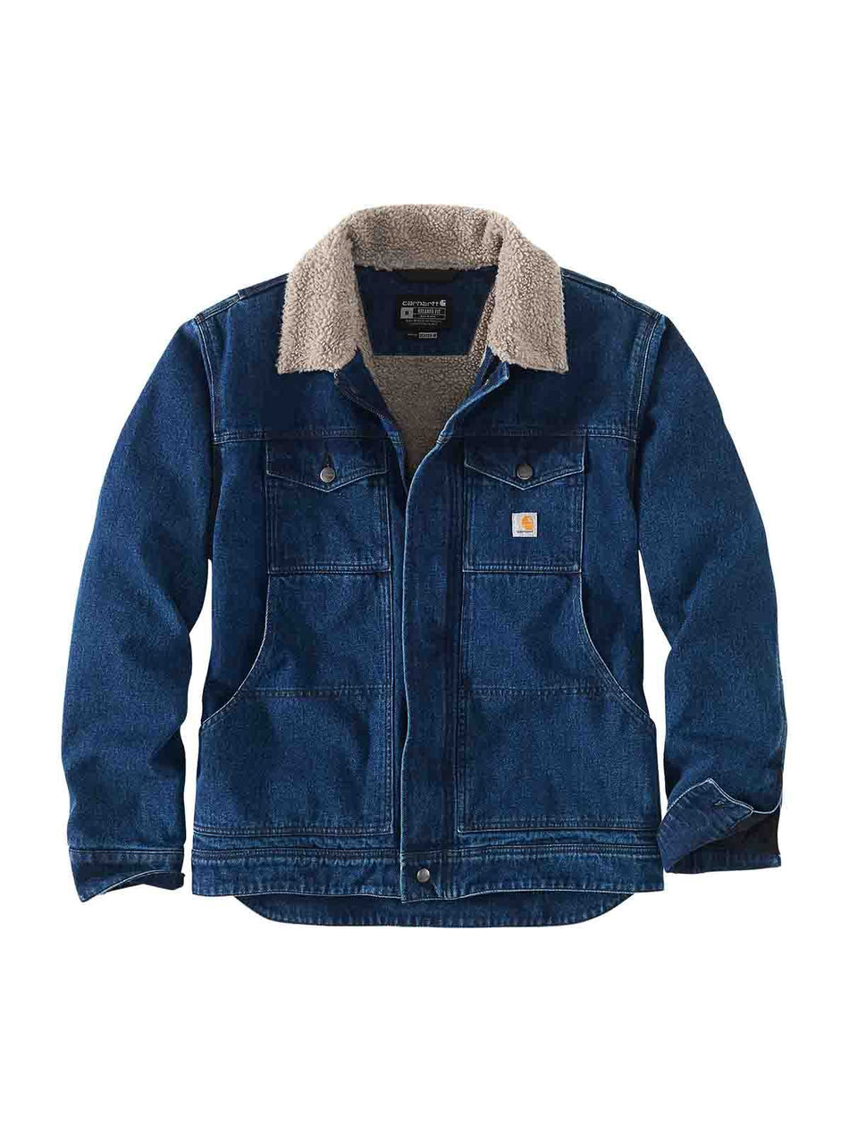 Carhartt Denim Sherpa Jacket 105478