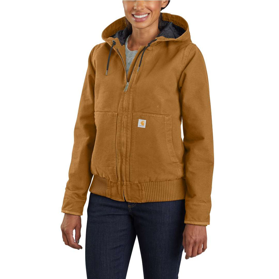 Duck active jacket Carhartt Brown  washed 104053