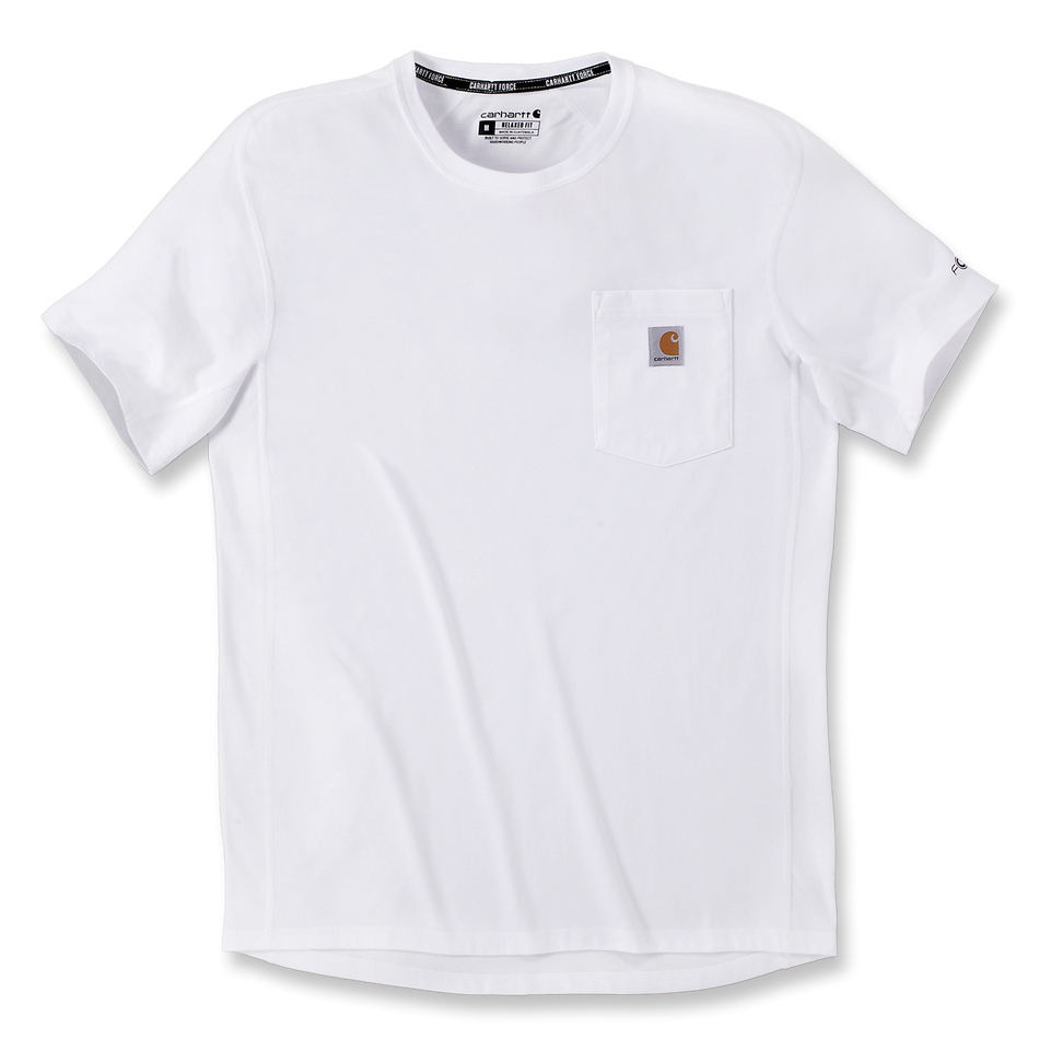 Carhartt Force Flex Pocket T-shirt - 104616 White
