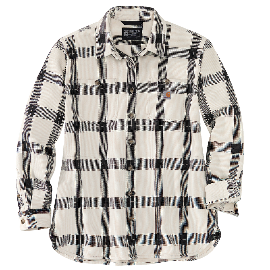 Carhartt Women's Twill Long Sleeve Plaid Shirt - 105576