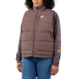 Carhartt Women's Montana Relaxed Fit Insulated Vest - Nutmeg 105607
