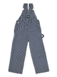 Schlüsseloverall in Kindergröße blau gestreift